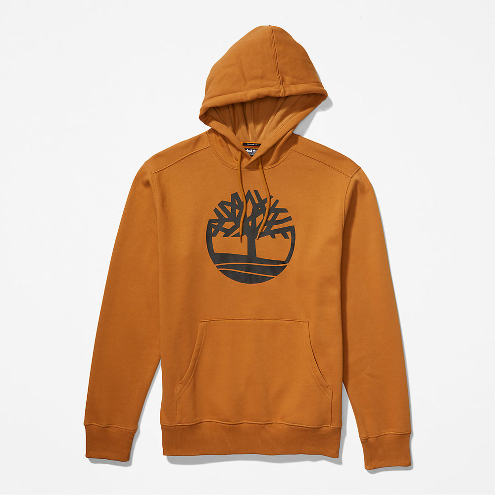 Core Tree Logo Hoodie for Men in Yellow Timberland US