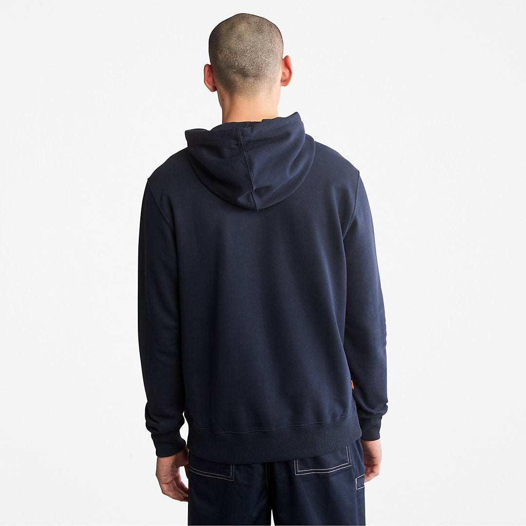 Core Tree Logo Hoodie for Men in Navy Timberland For Sale