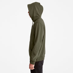 Timberland® Tree-Logo Hoodie for Men in Dark Green Timberland Outlet