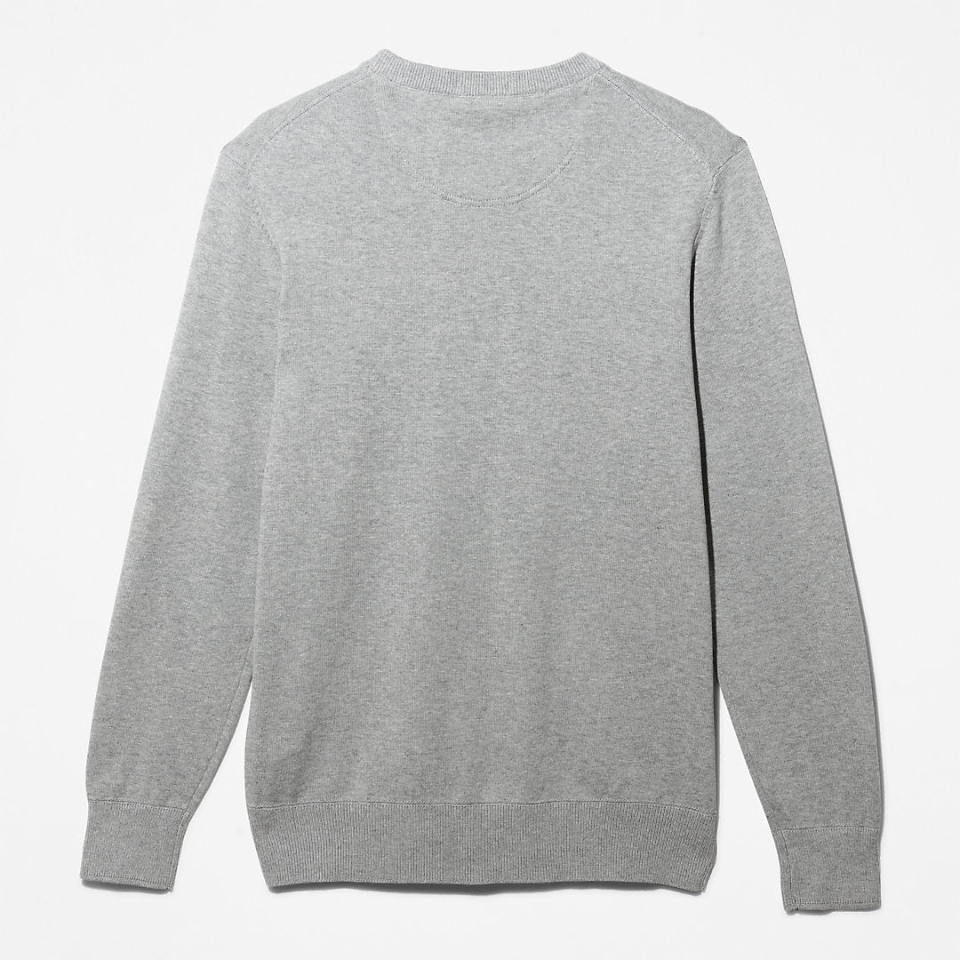 Williams River Organic Cotton Sweater for Men in Grey Timberland Sale