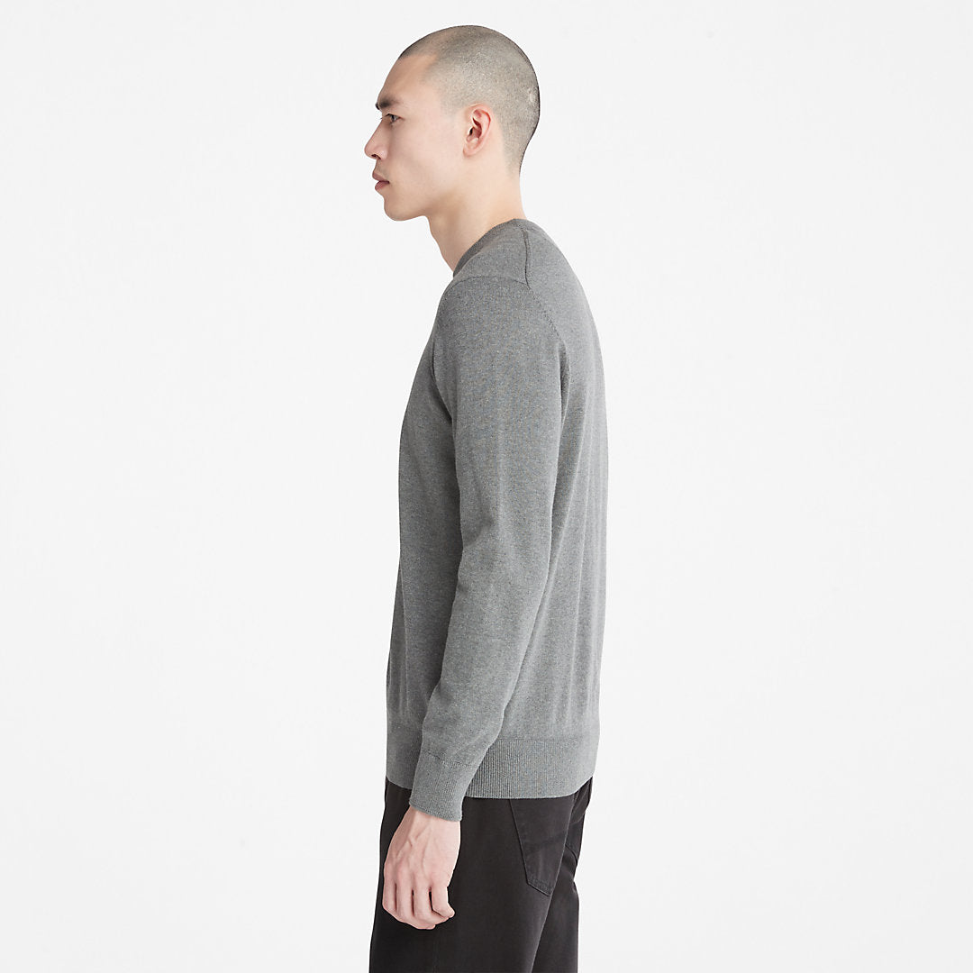Williams River Sweater for Men in Dark Grey Timberland On Sale