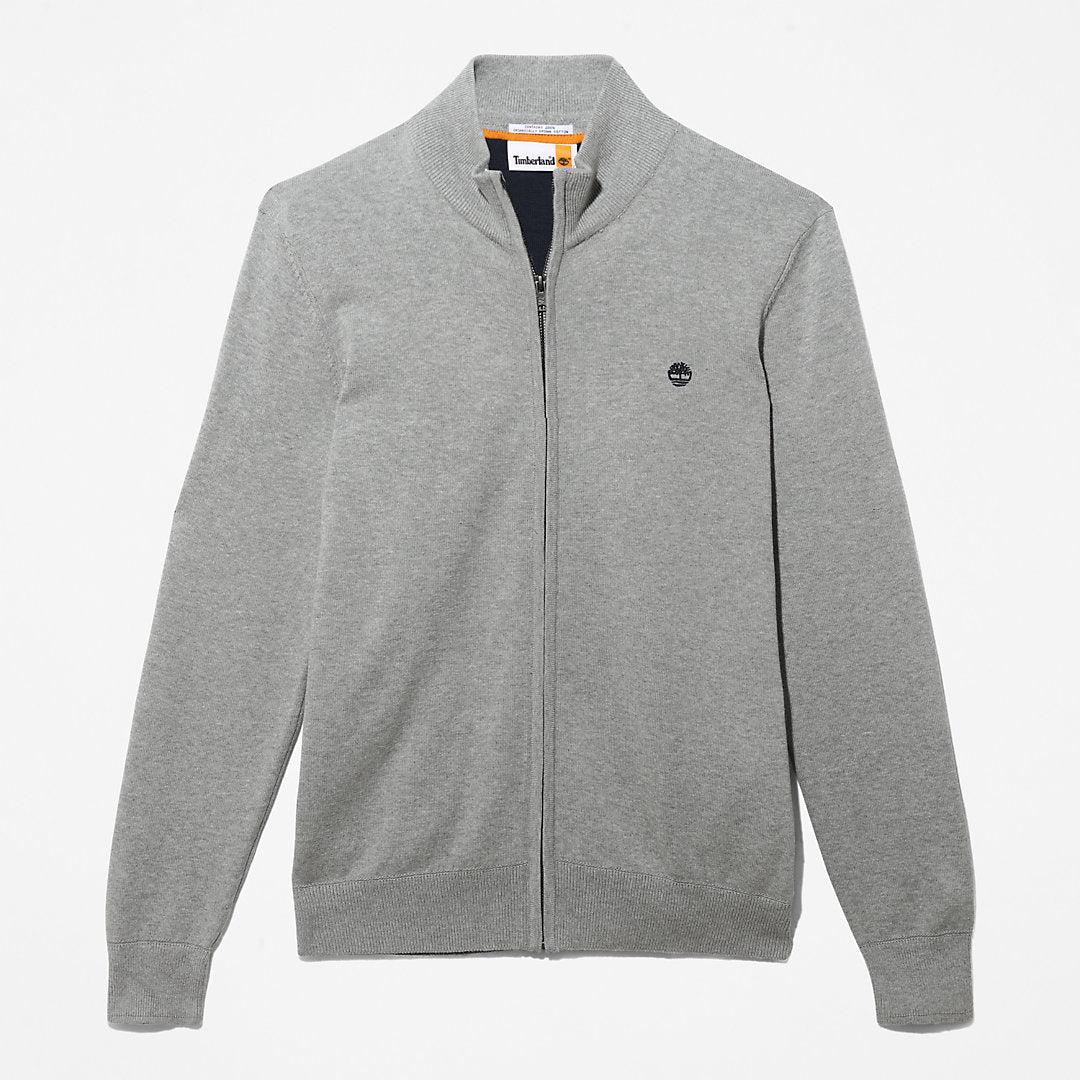 Williams River Full-Zip Sweater for Men in Grey Timberland Online