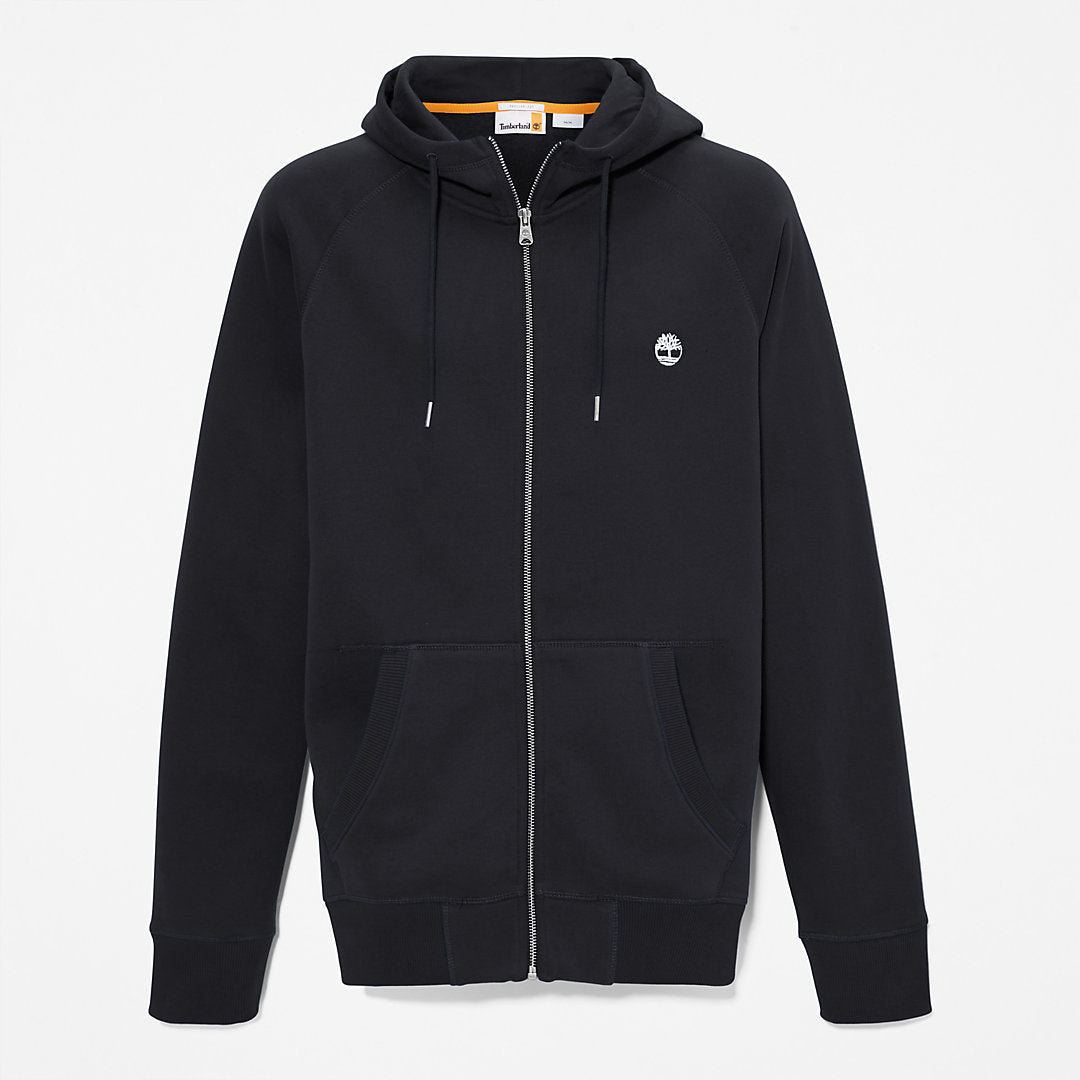 Exeter River Zip Hoodie for Men in Black Timberland Discount