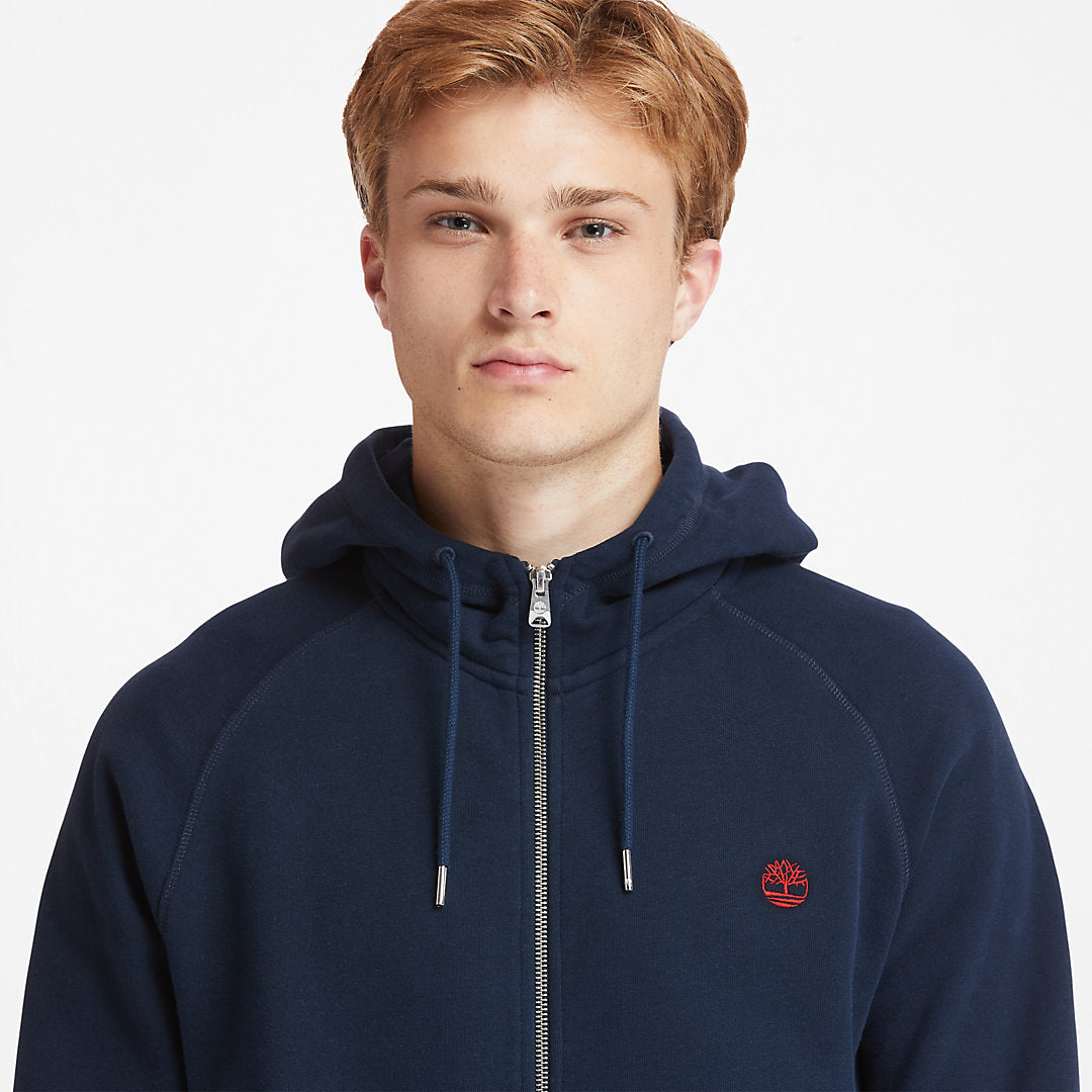 Exeter River Zip Hoodie for Men in Navy Timberland US