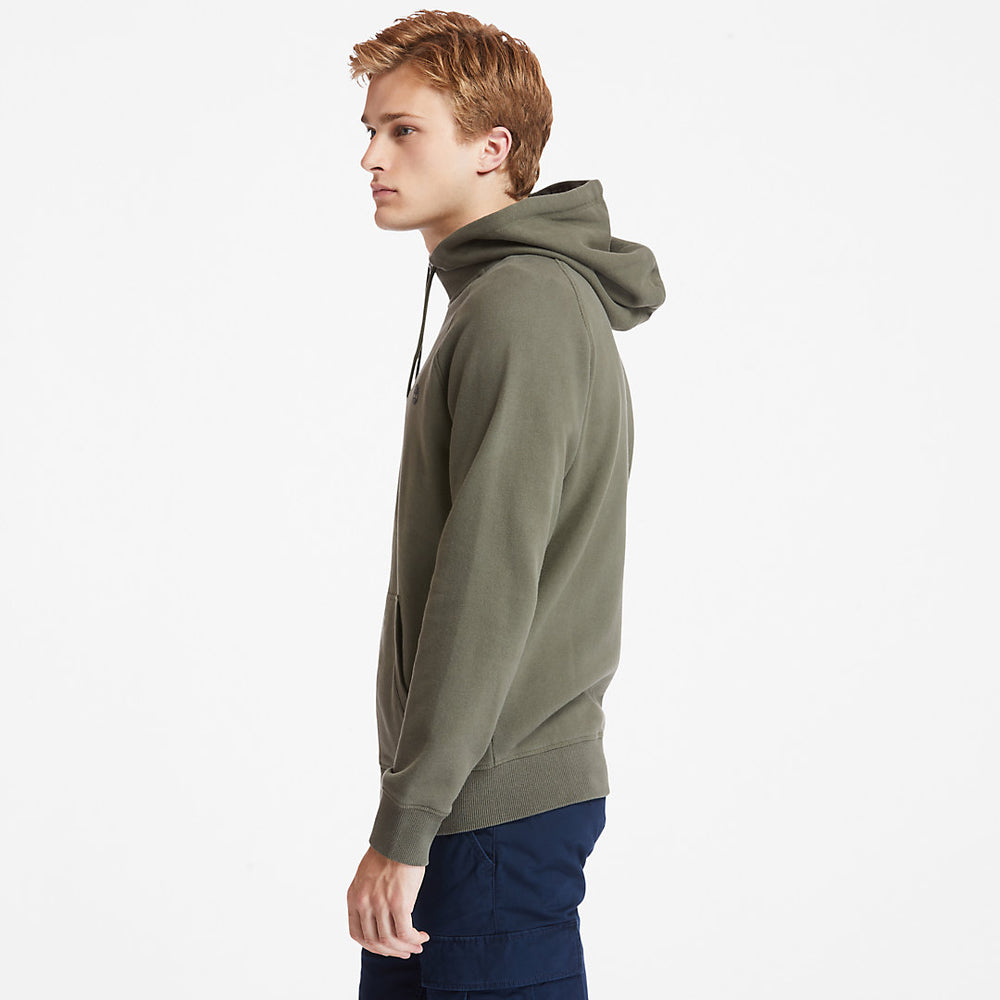 Exeter River Zip Hoodie for Men in Green Timberland Discount