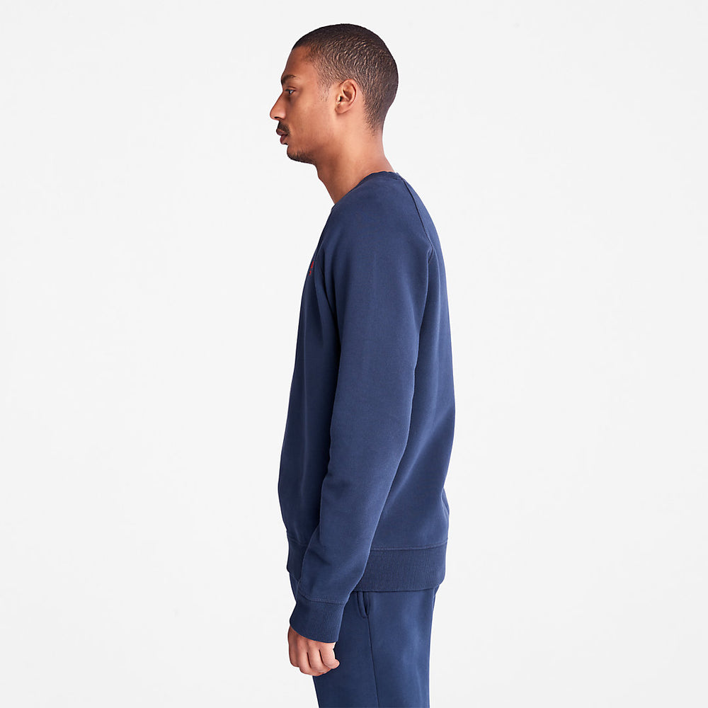 Exeter River Sweatshirt for Men in Navy Timberland On Sale