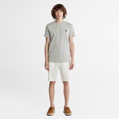 Dunstan River Crew Tee for Men in Grey Timberland Discount