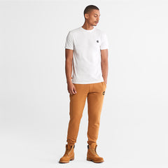 Dunstan River Crew Tee for Men in White Timberland US
