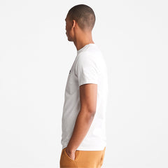 Dunstan River Crew Tee for Men in White Timberland US
