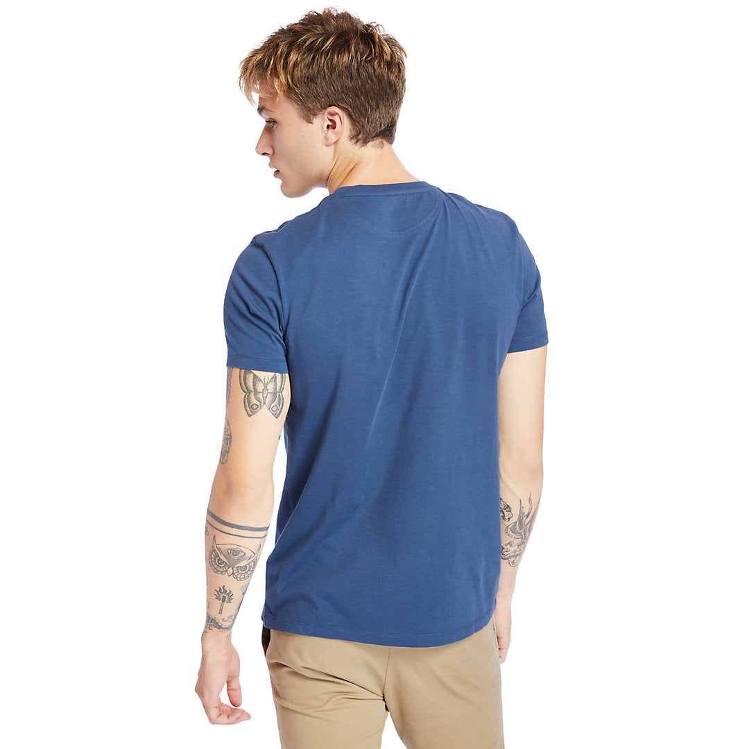 Dunstan River Crew Tee for Men in Navy Timberland Online