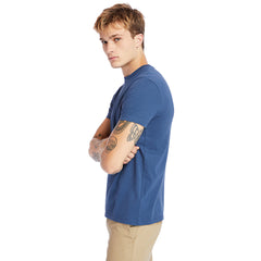 Dunstan River Crew Tee for Men in Navy Timberland Online