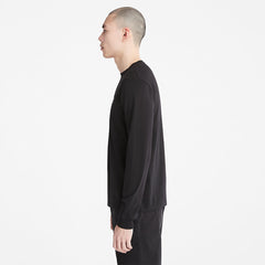 Dunstan River LS T-Shirt for Men in Black Timberland Sale