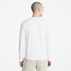 Dunstan River LS T-Shirt for Men in White Timberland On Sale
