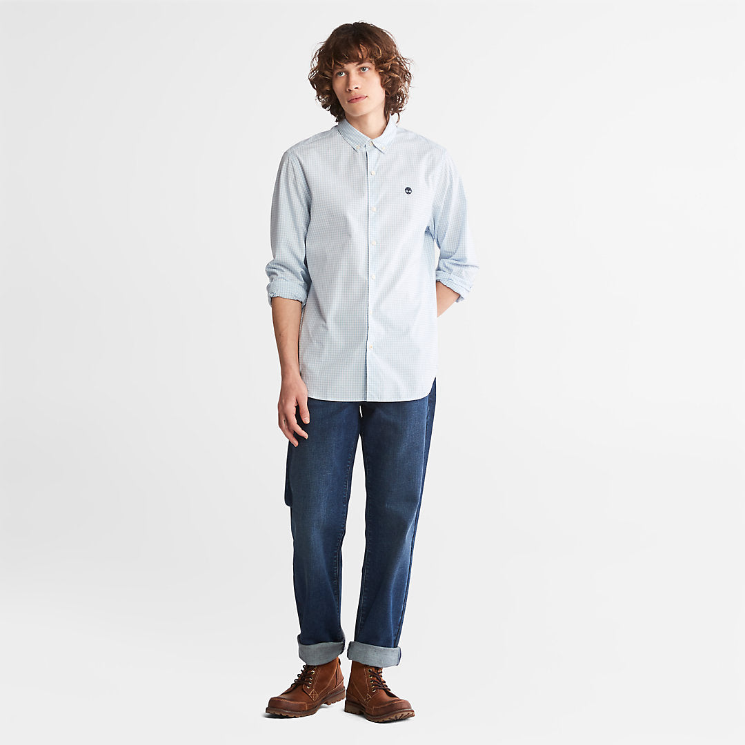 Suncook River Gingham Shirt for Men in Blue Timberland US
