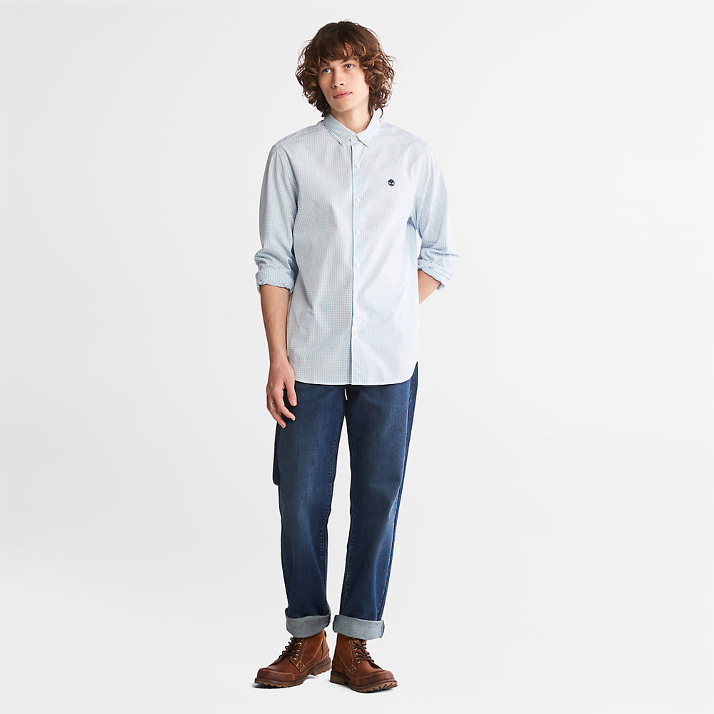 Suncook River Gingham Shirt for Men in Blue Timberland US