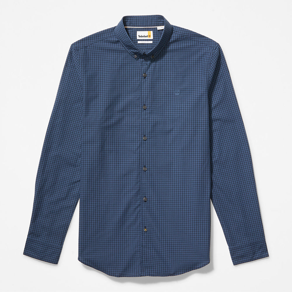 Suncook River Poplin Shirt for Men in Navy Timberland US