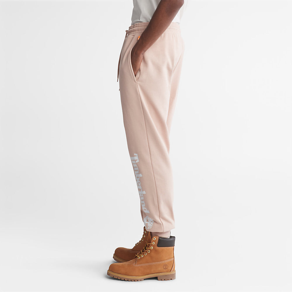 Core Logo Sweatpants for Men in Light Pink Timberland US