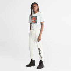 Core Logo Sweatpants for Men in White Timberland Online