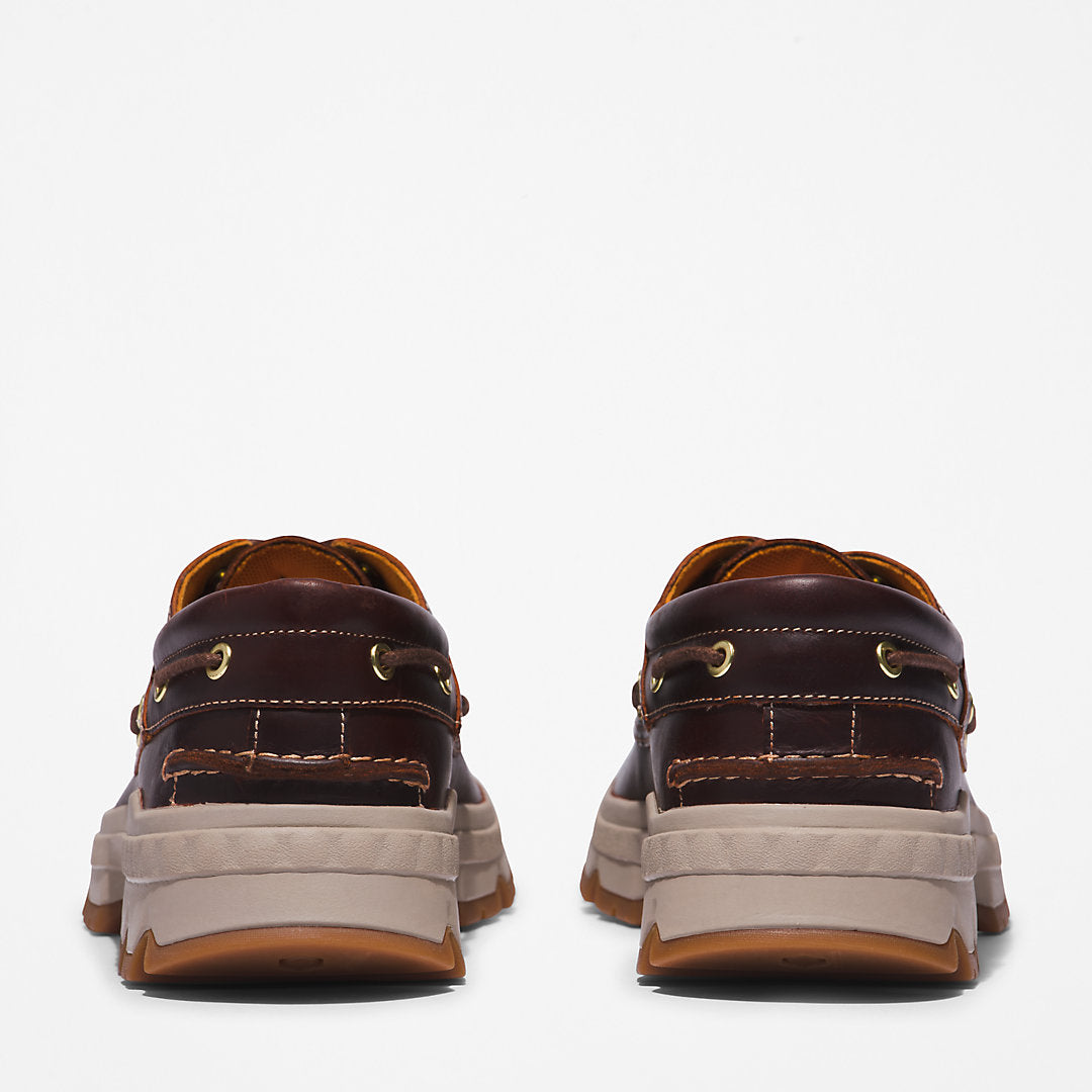GreenStride™ TBL® Originals EK+ Moc-toe Boat Shoe for Men in Burgundy Timberland On Sale