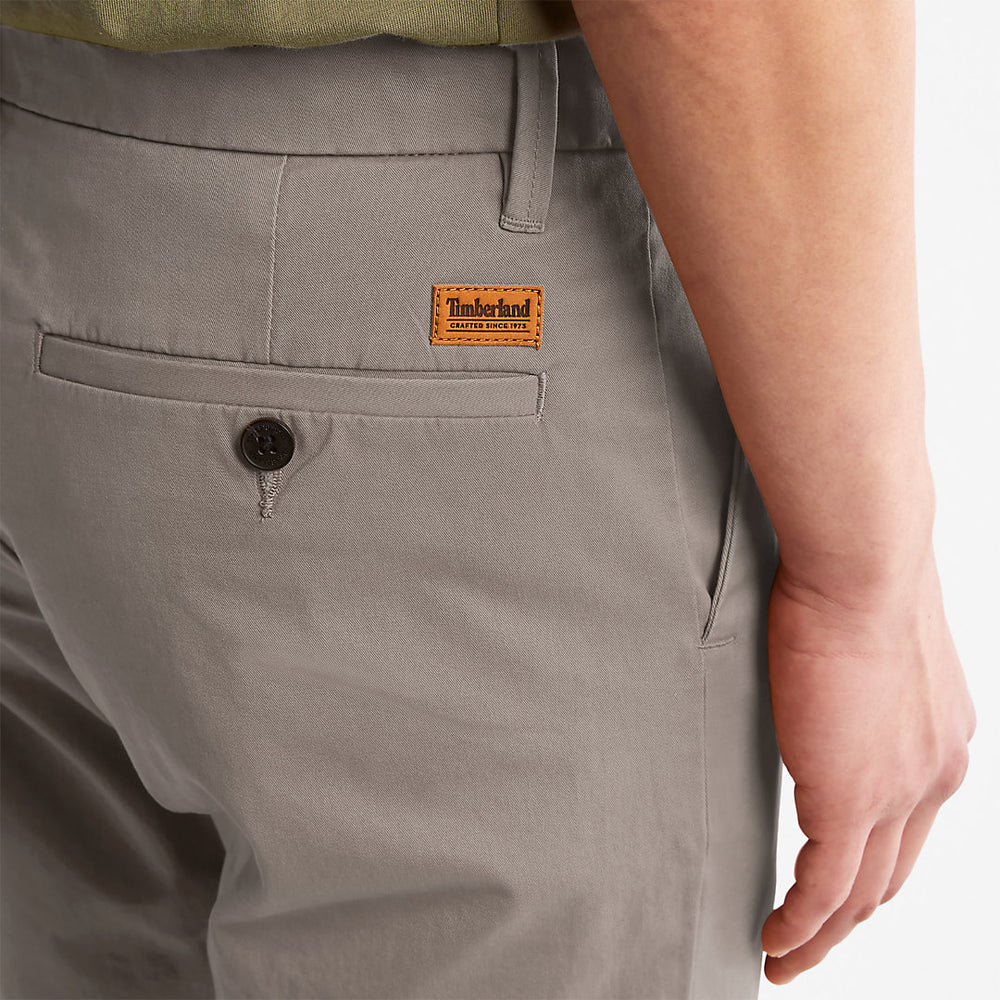 Sargent Lake Stretch Chinos for Men in Grey Timberland Online