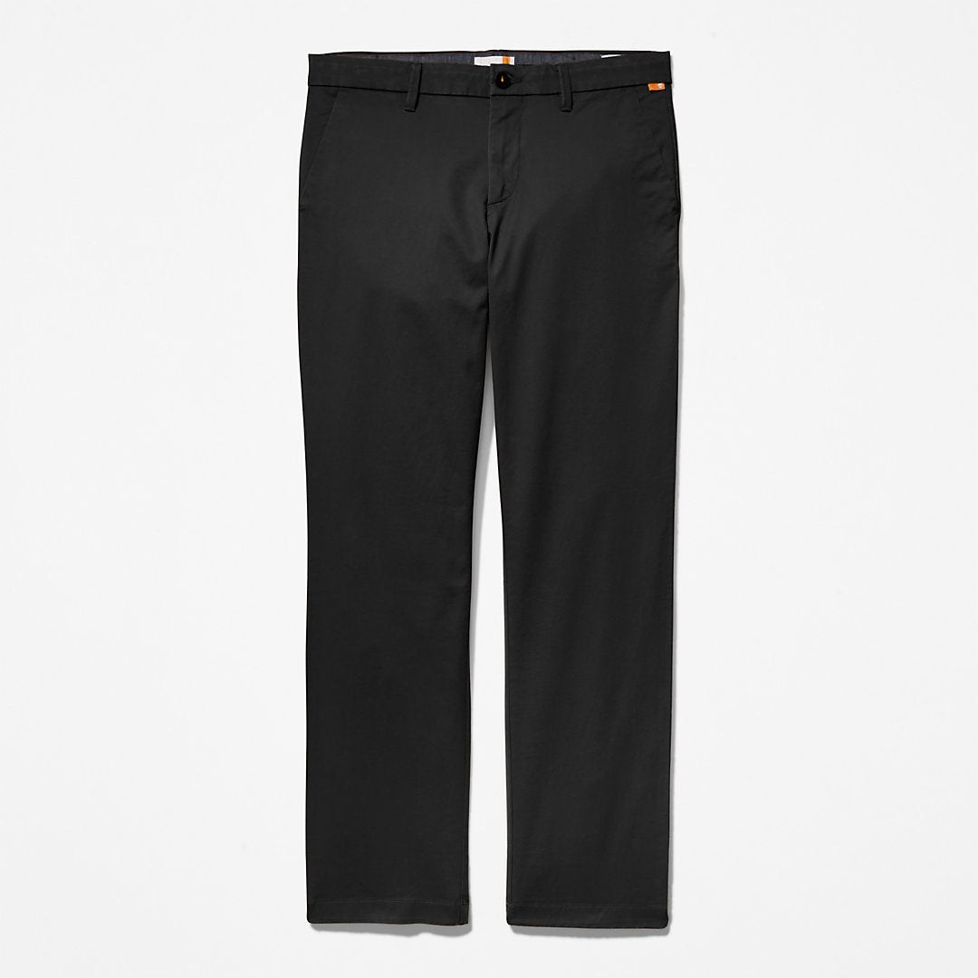 Squam Lake Twill Chino Pants for Men in Black Timberland On Sale