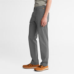 Squam Lake Stretch Chinos for Men in Grey Timberland Sale