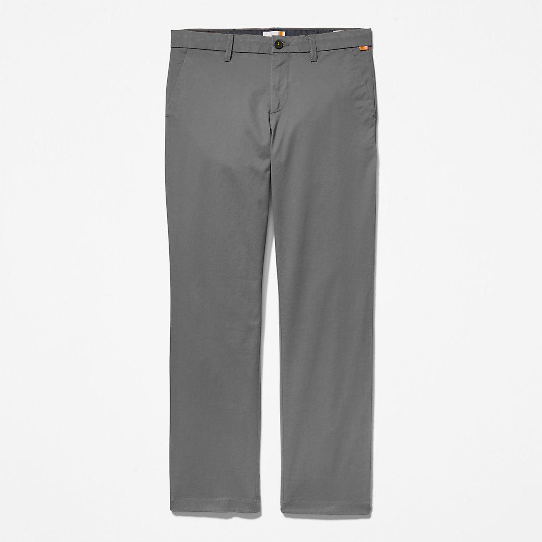 Squam Lake Stretch Chinos for Men in Grey Timberland Sale