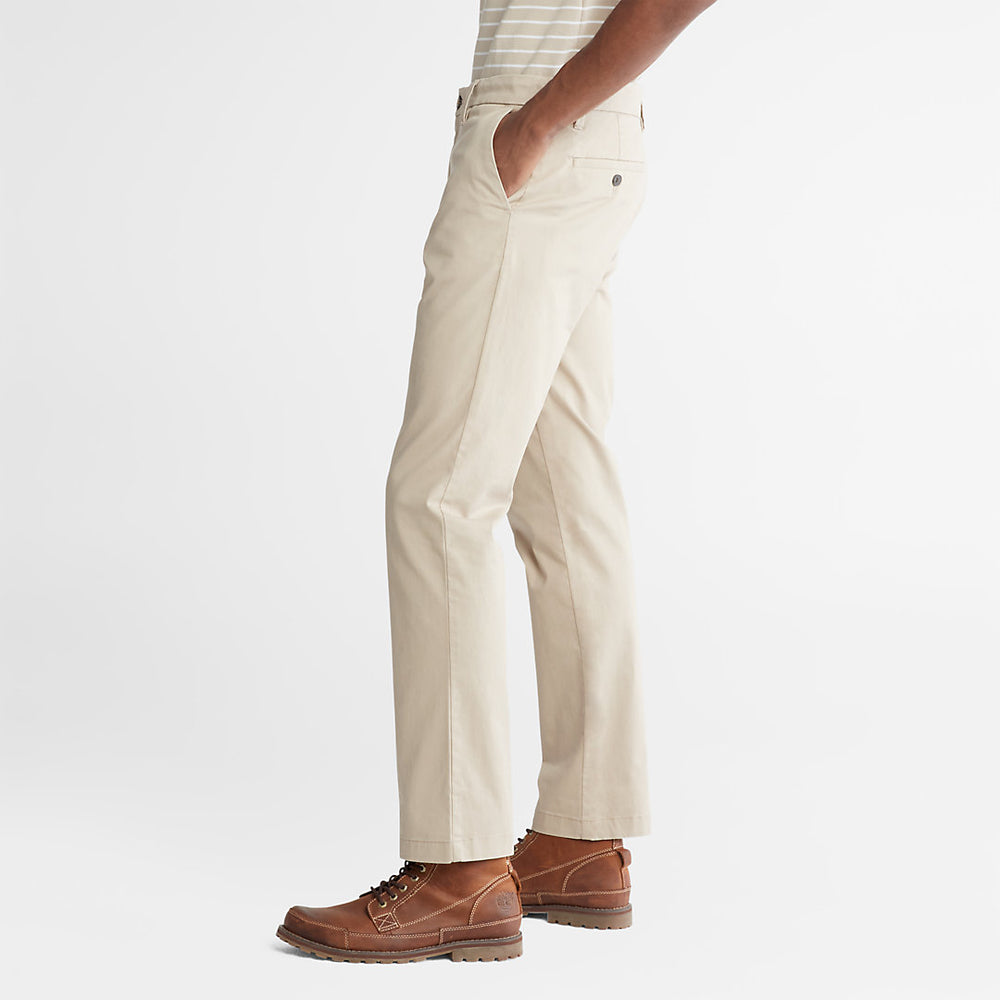 Squam Lake Stretch Chinos for Men in Beige Timberland Discount
