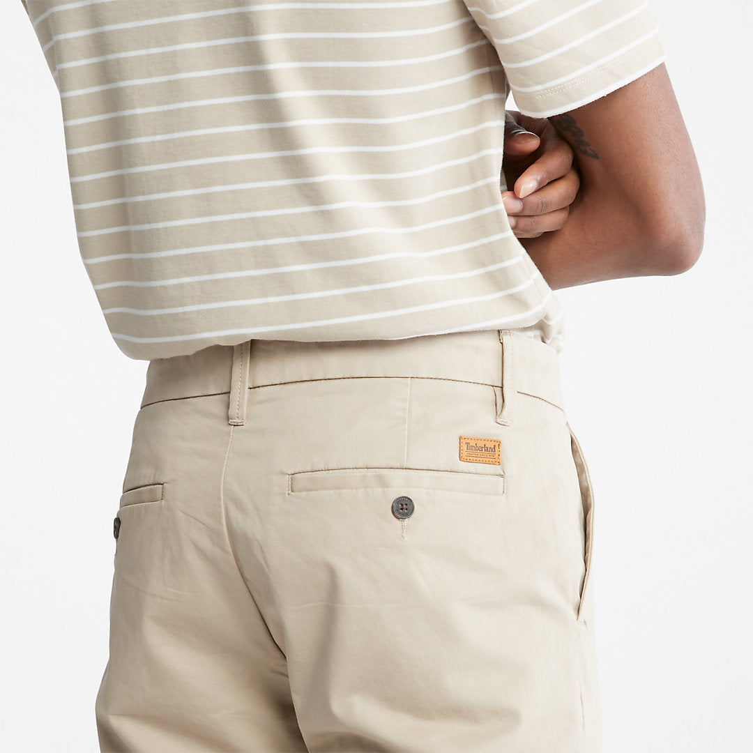 Squam Lake Stretch Chinos for Men in Beige Timberland Discount