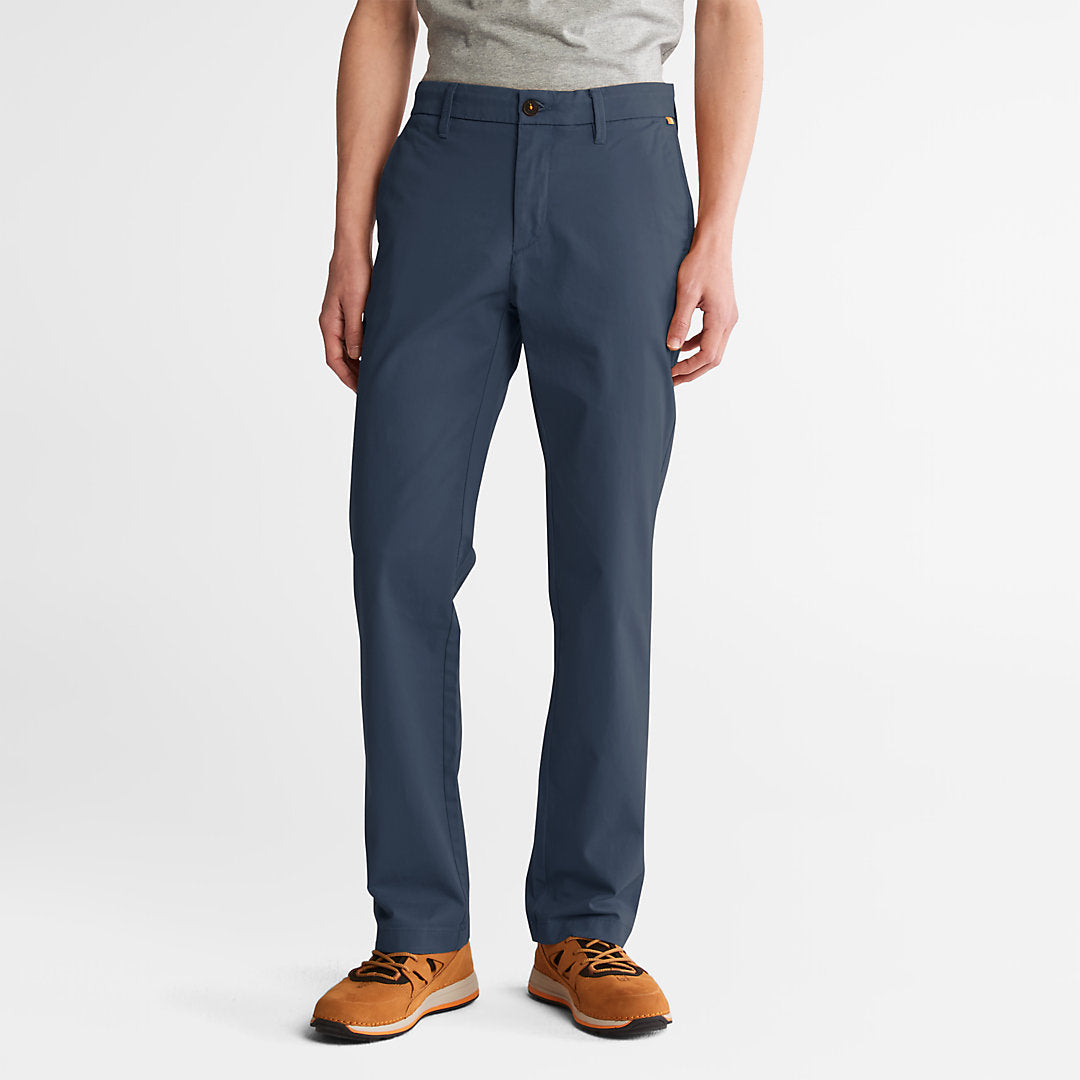 Squam Lake Stretch Chinos for Men in Blue Timberland US