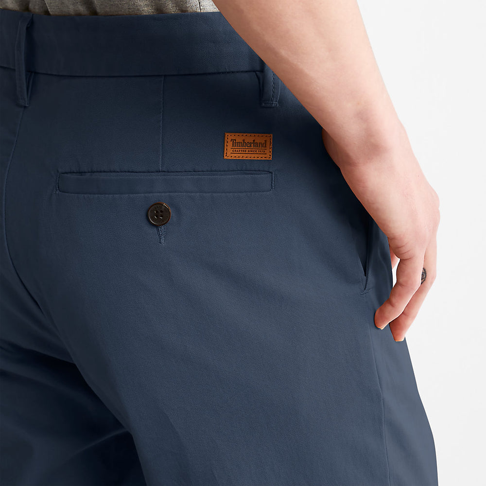 Squam Lake Stretch Chinos for Men in Blue Timberland US