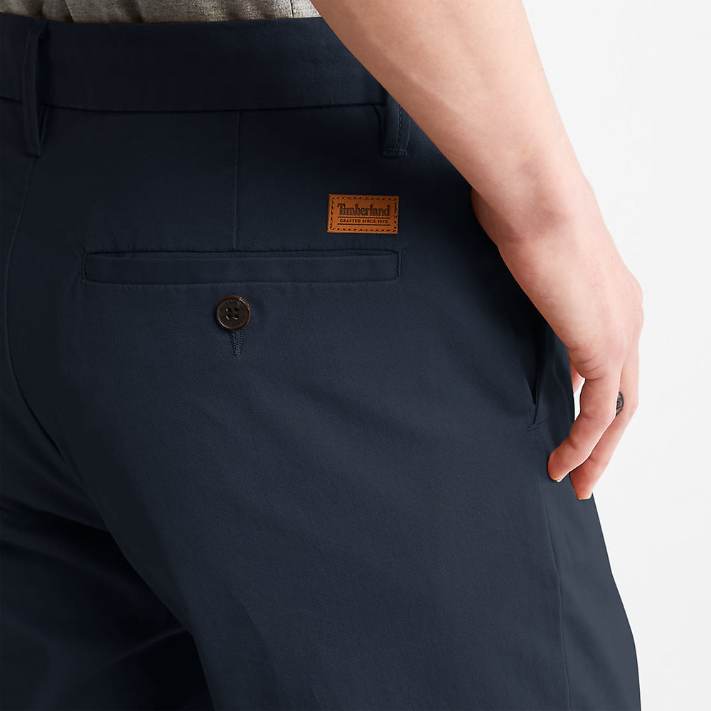 Squam Lake Twill Chino Pants for Men in Navy Timberland Sale