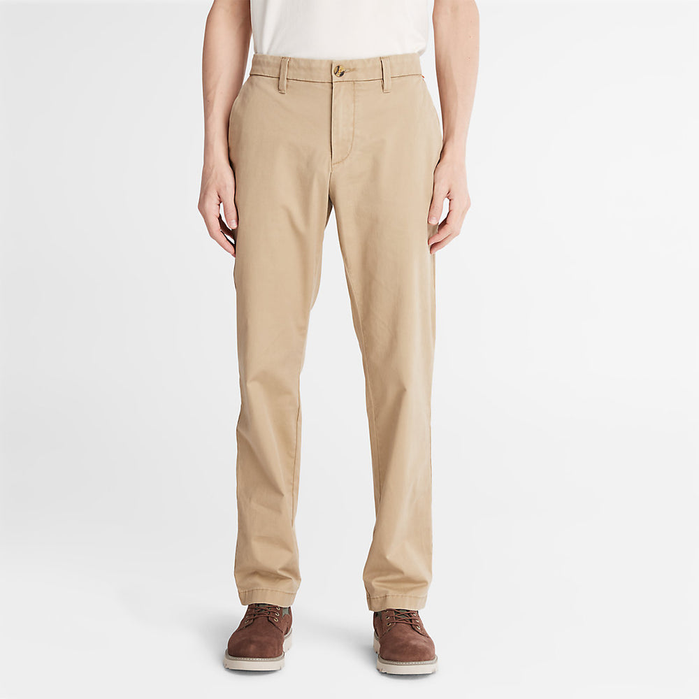 Squam Lake Twill Chino Pants for Men in Khaki Timberland US