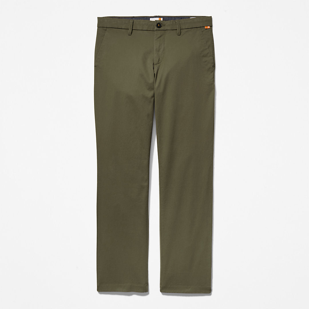 Squam Lake Twill Chino Pants for Men in Green Timberland For Sale