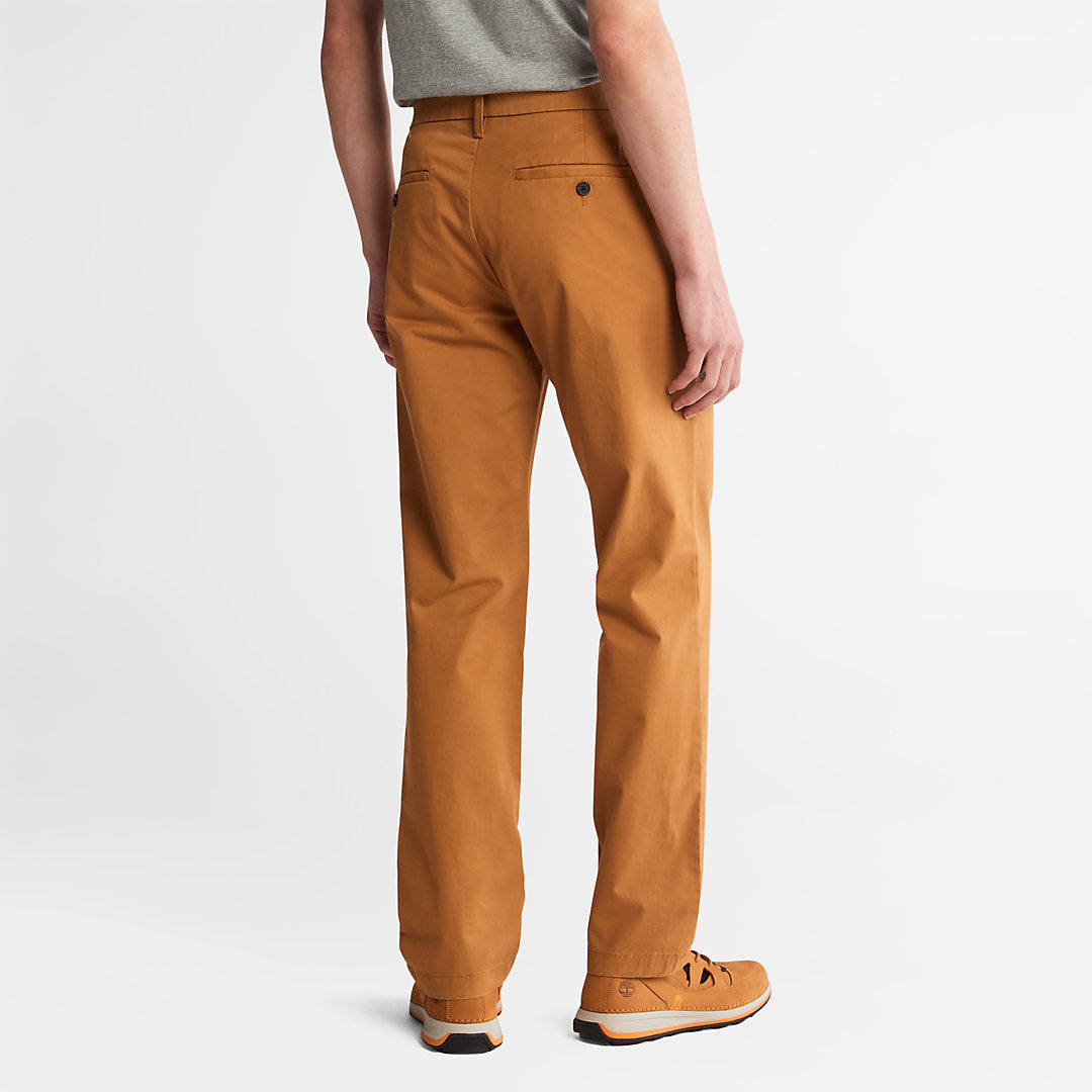 Squam Lake Twill Chino Pants for Men in Yellow Timberland On Sale