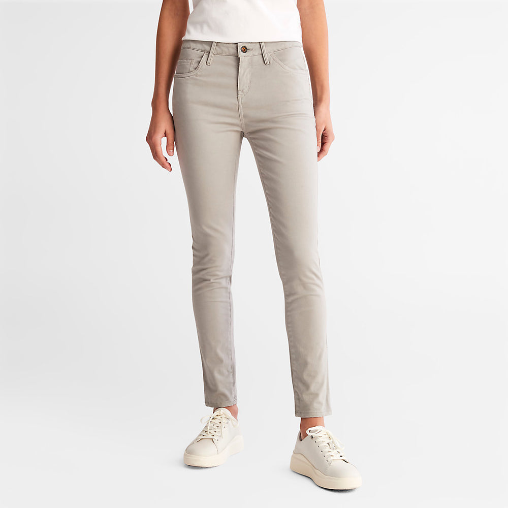 Mid-rise Super-skinny Trousers for Women in Grey Timberland Online
