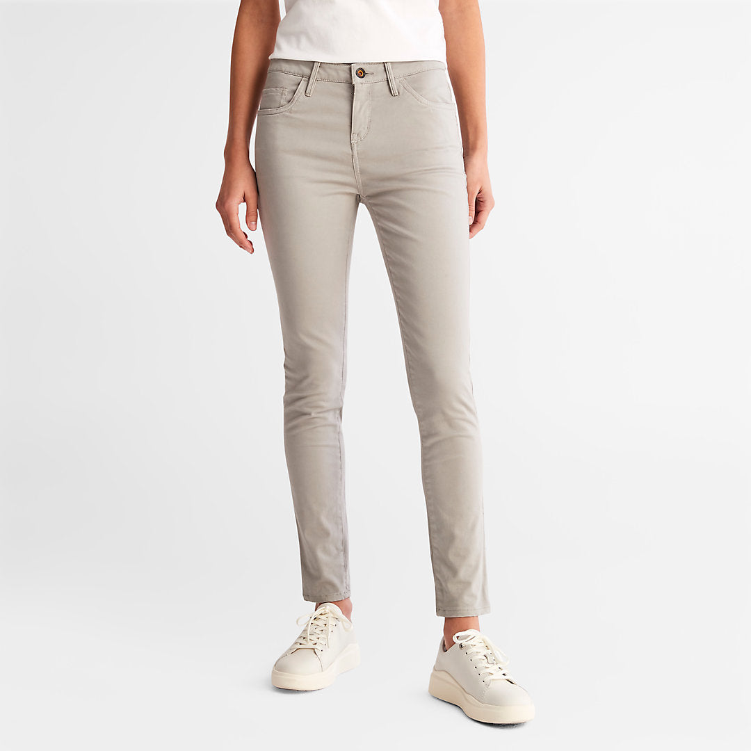 Mid-rise Super-skinny Trousers for Women in Grey Timberland Online