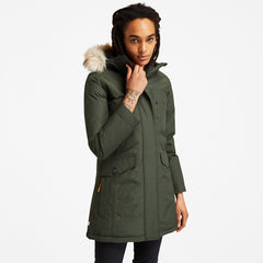 DryVent™ Waterproof Parka for Women in Green Timberland For Sale