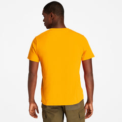 Kennebec River Tree Logo T-shirt for Men in Orange Timberland Sale