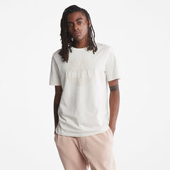 Kennebec River Tree-Logo T-Shirt for Men in White Timberland Outlet