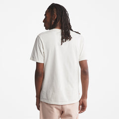 Kennebec River Tree-Logo T-Shirt for Men in White Timberland Outlet