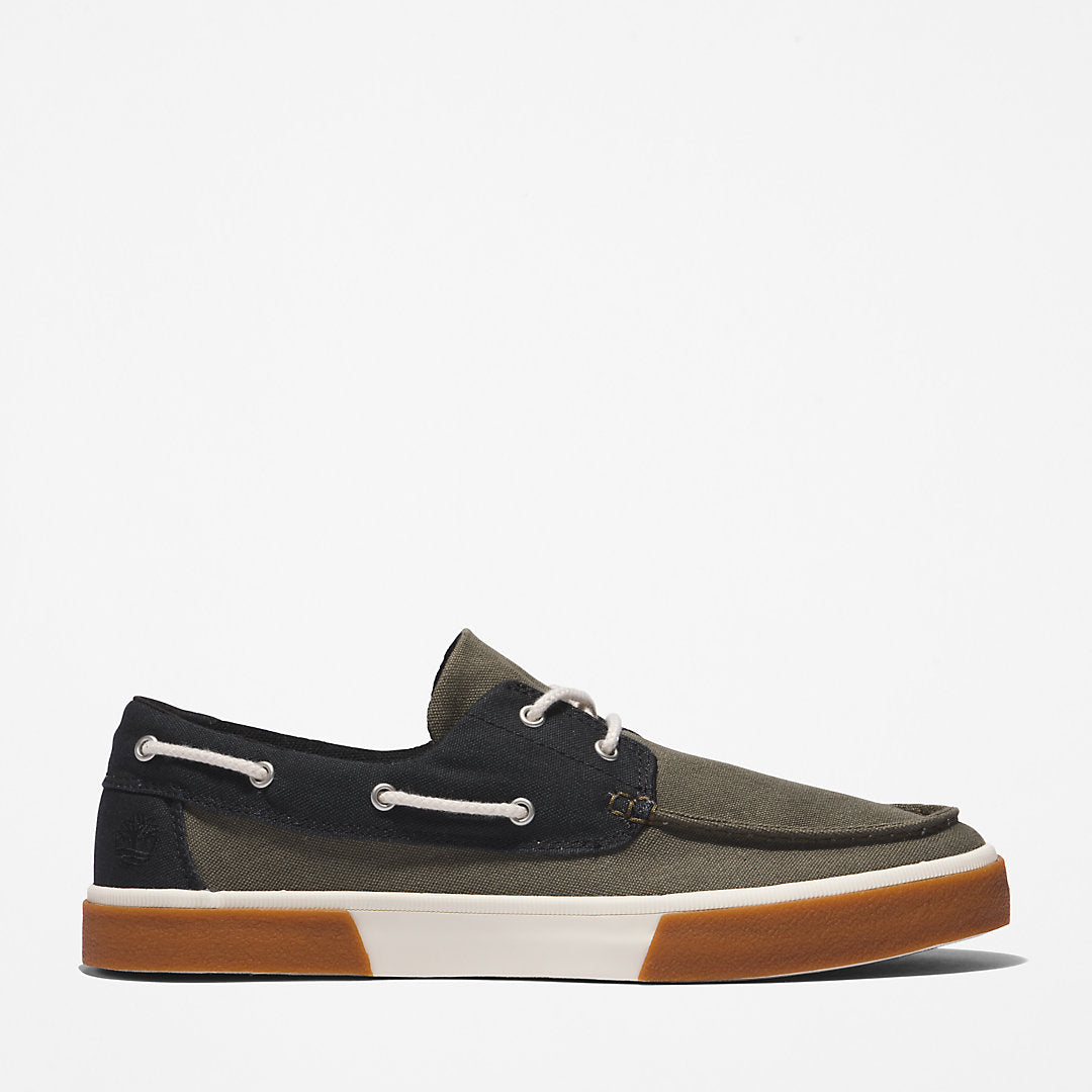 Union Wharf 2.0 EK+ Boat Shoe for Men in Dark Green Timberland Discount