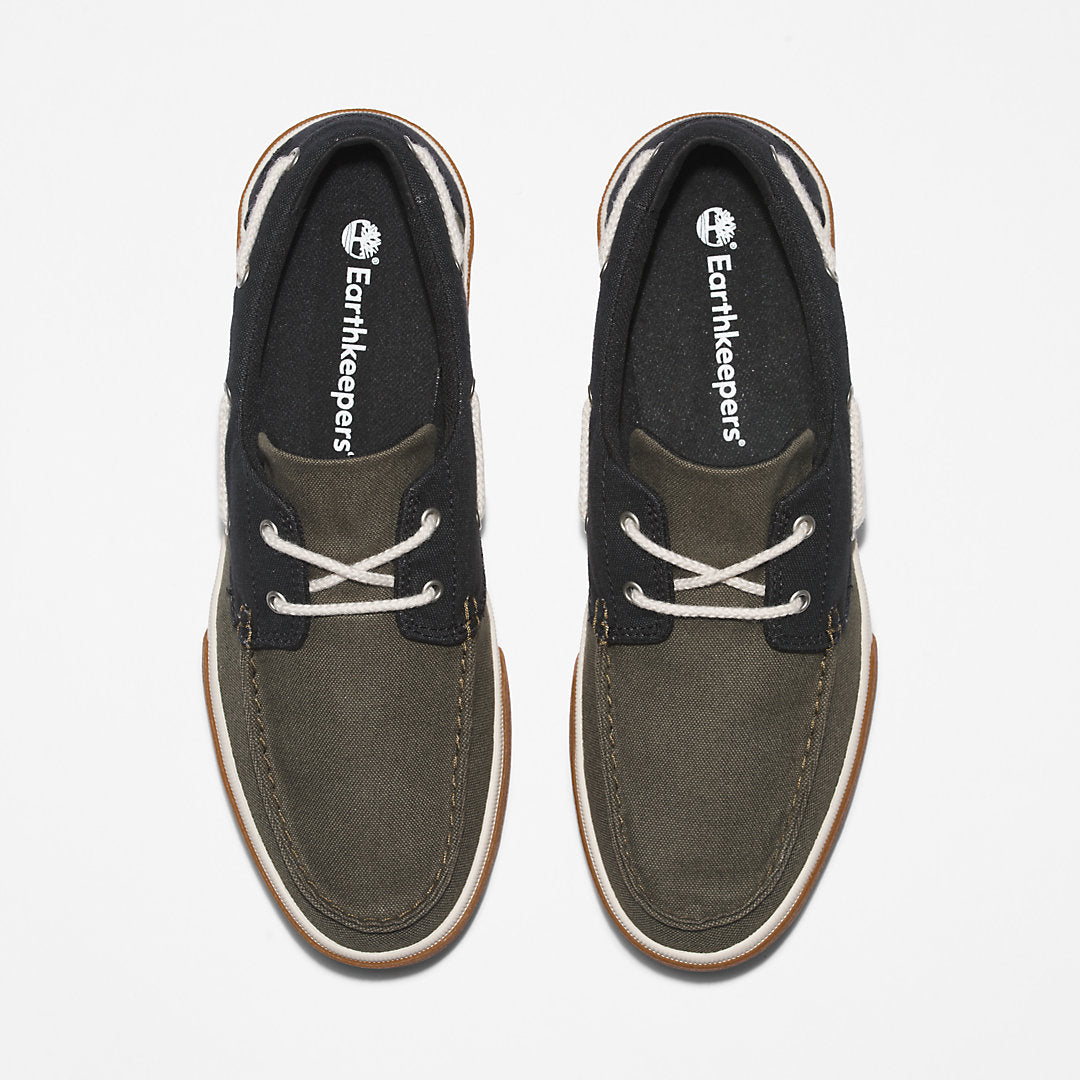 Union Wharf 2.0 EK+ Boat Shoe for Men in Dark Green Timberland Discount