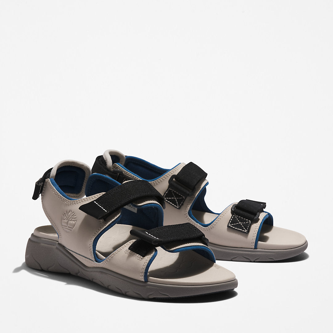TBL® Whitehaven Backstrap Sandal for Men in White Timberland On Sale