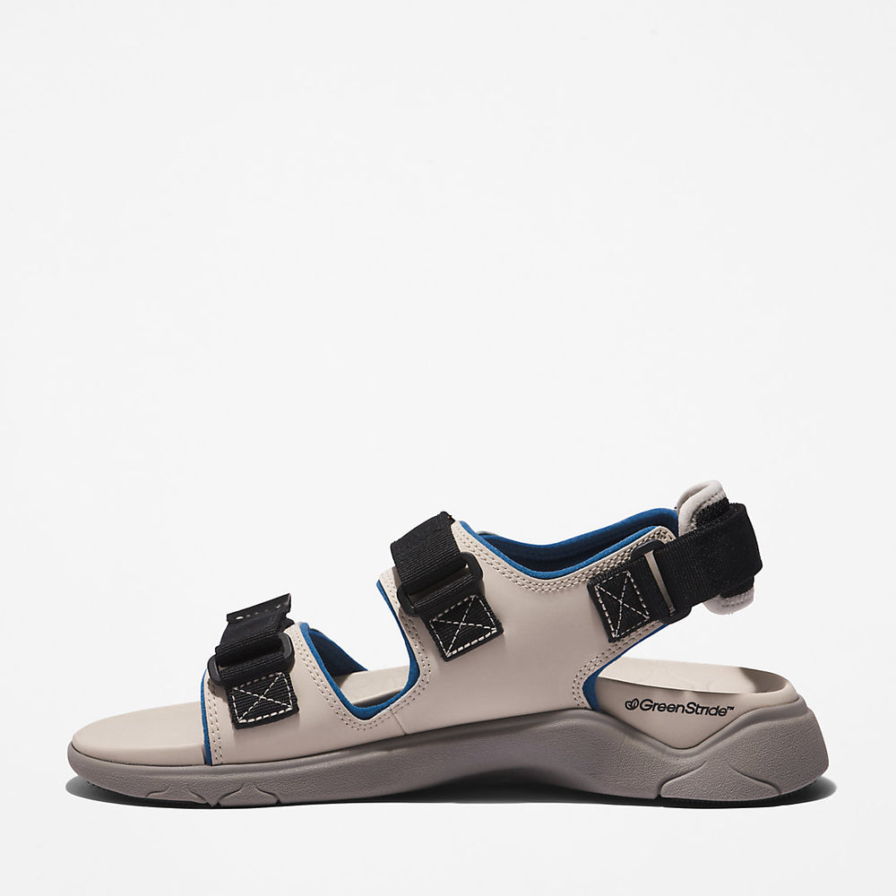 TBL® Whitehaven Backstrap Sandal for Men in White Timberland On Sale