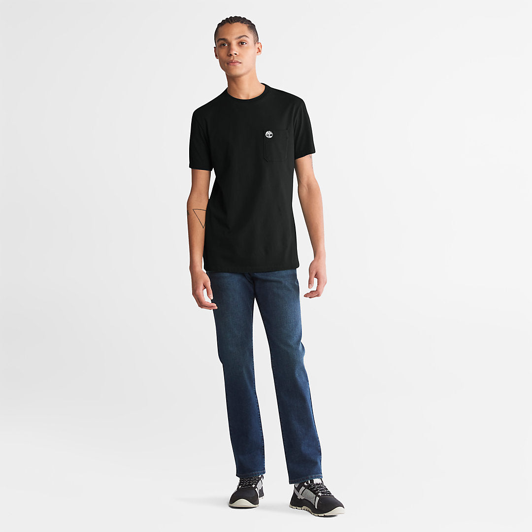 Dunstan River Pocket T-shirt for Men in Black Timberland Online