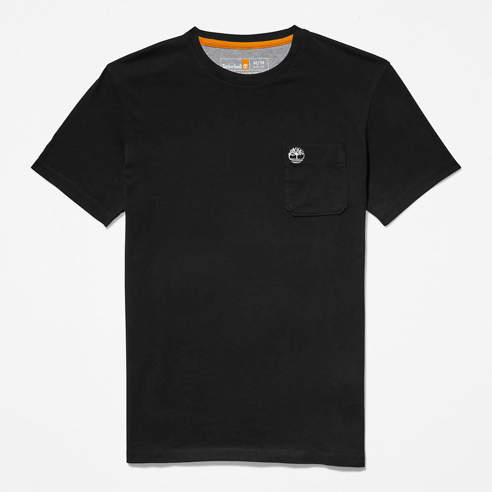 Dunstan River Pocket T-shirt for Men in Black Timberland Online