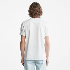 Dunstan River Pocket T-shirt for Men in White Timberland On Sale