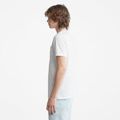 Dunstan River Pocket T-shirt for Men in White Timberland On Sale