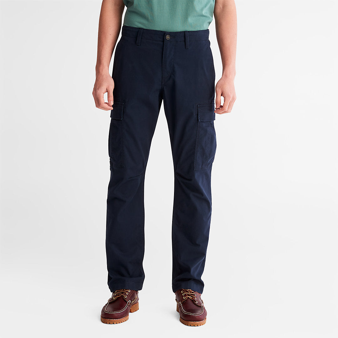 Squam Lake Cargo Trousers for Men in Navy Timberland Discount